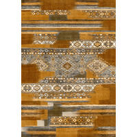 TUFTTEPPICH 80/150 cm MESIO MYFAR Nickelfarben, Greige, Cognac  - Greige/Cognac, Design, Kunststoff/Textil (80/150cm) - Lindorug