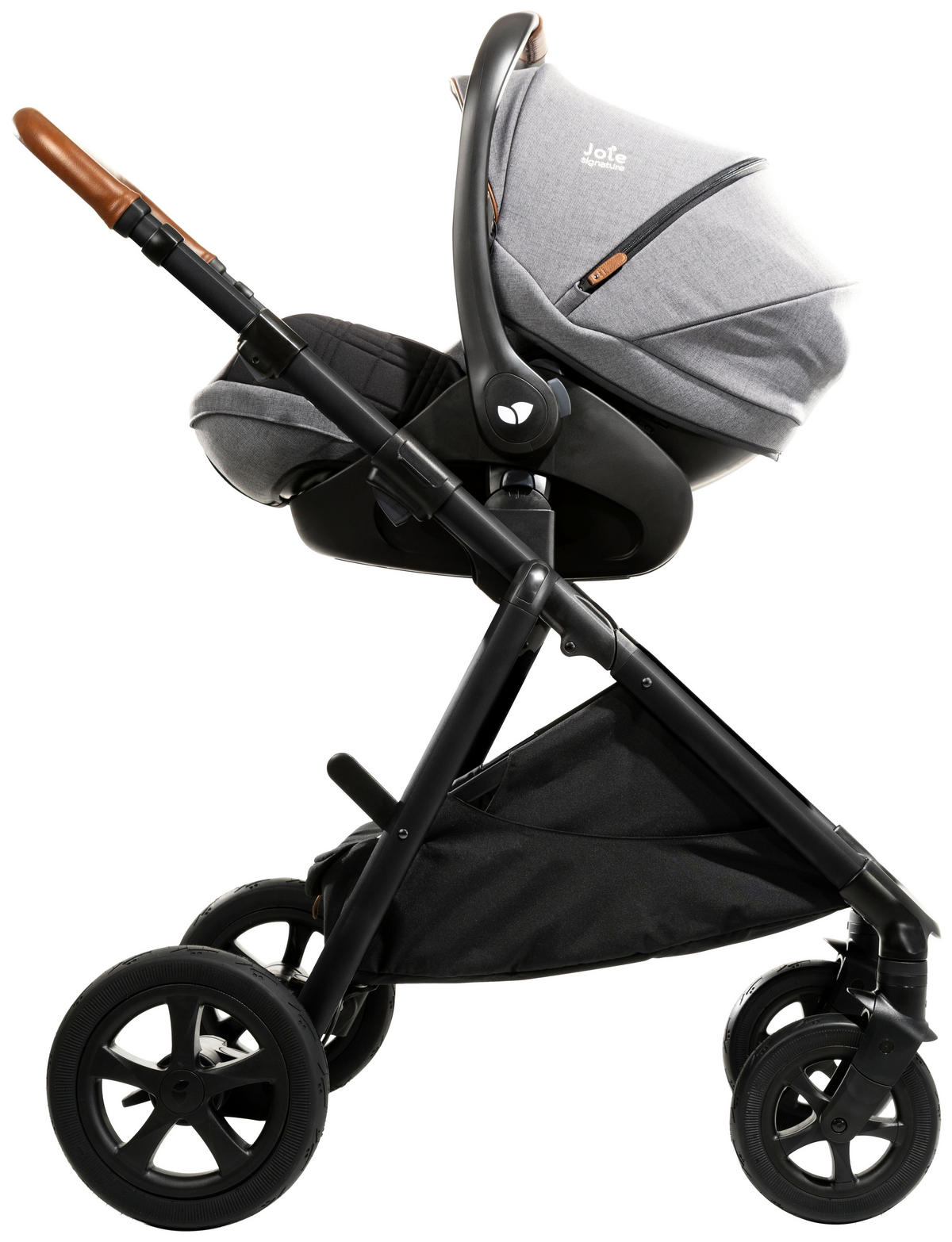 KINDERWAGENSET JOIE SIGNATURE  - Anthrazit/Schwarz, Basics, Kunststoff/Metall (67,3/116,7/44cm) - JOIE SIGNATURE