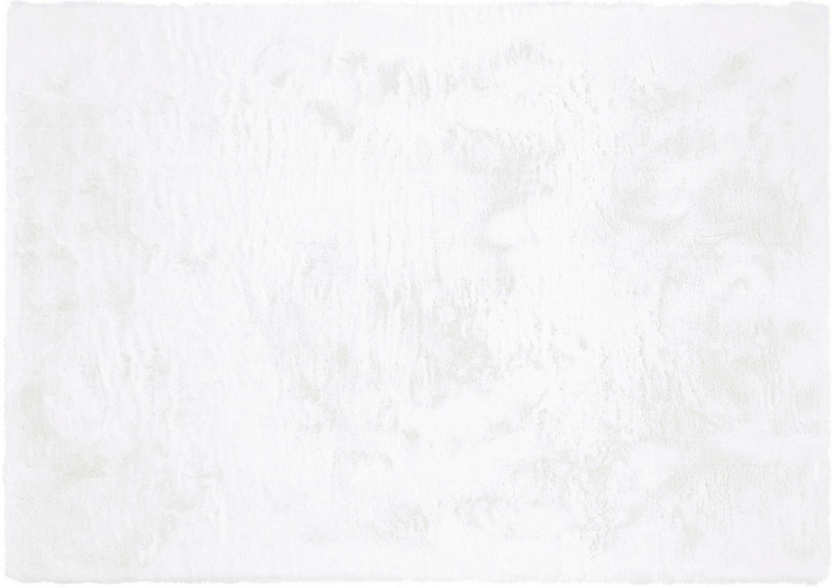 HOCHFLORTEPPICH 200/290 cm Silky Haven Creme, Weiß  - Creme/Weiß, Basics, Textil (200/290cm)