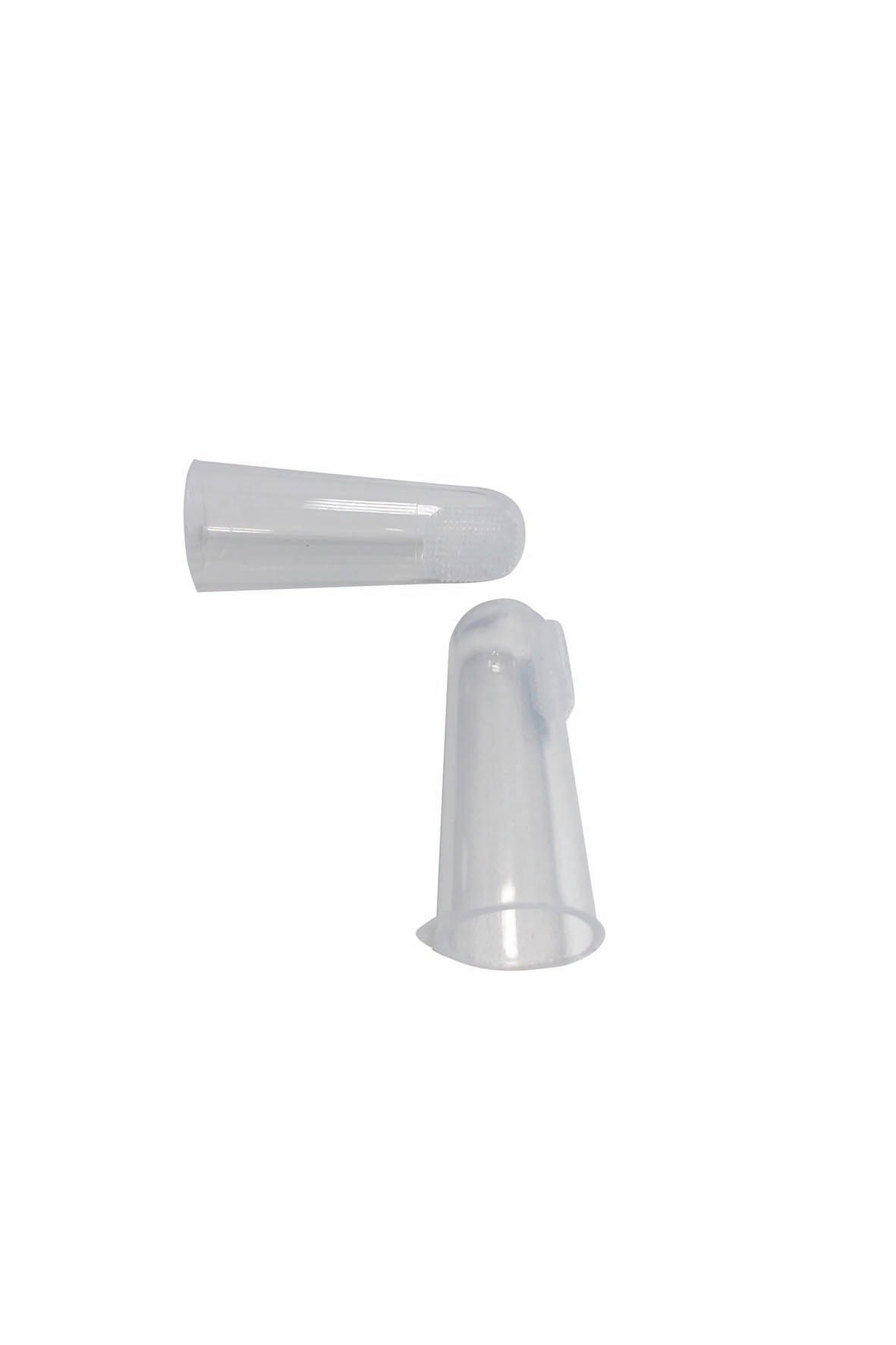 FINGERZAHNBÜRSTE  - Transparent, Basics, Kunststoff (2,5/2,2/5,7cm) - My Baby Lou