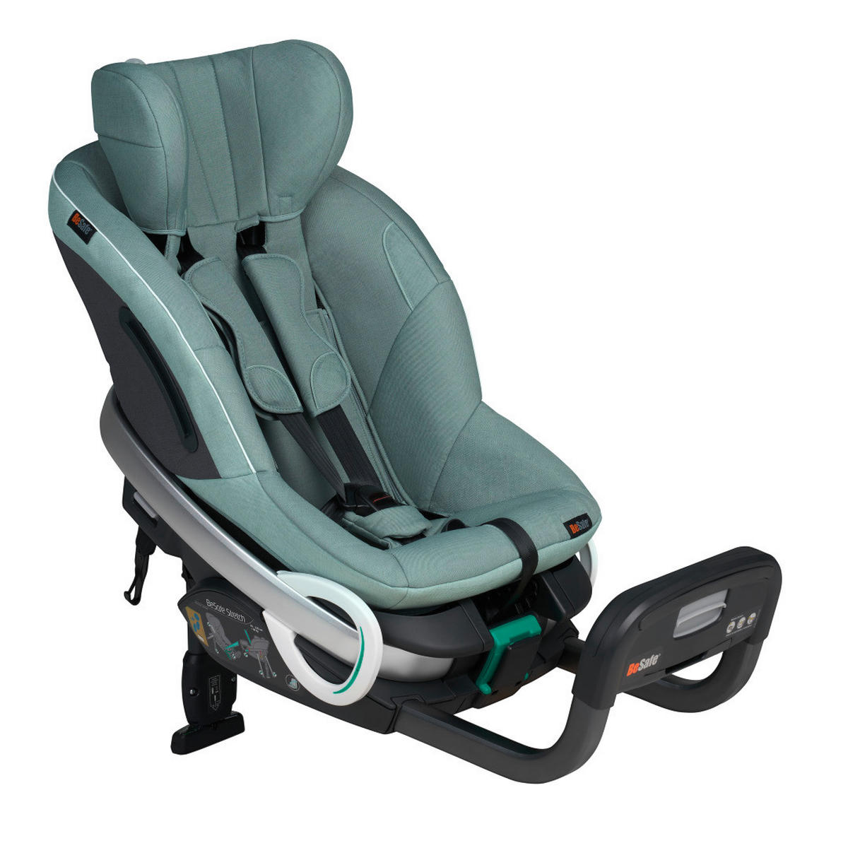 AUTO-SEDIŠTE ZA DECU  STRETCH  - crna, Osnovno, tekstil/plastika (10kg) - Besafe
