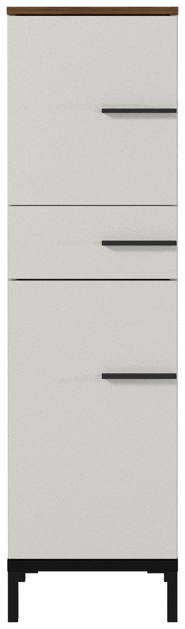 SPODNÍ SKŘÍŇKA, 34/123/34 cm - černá/kašmírová, Moderní, kov/kompozitní dřevo (34/123/34cm) - Xora