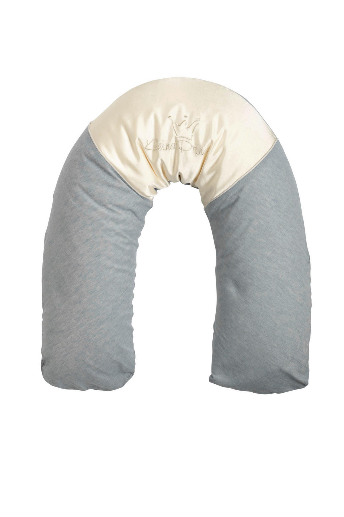 STILLKISSEN Prinz & Prinzessin  40/190 cm  - Blau, Basics, Textil (40/190cm) - Bebe's Collection