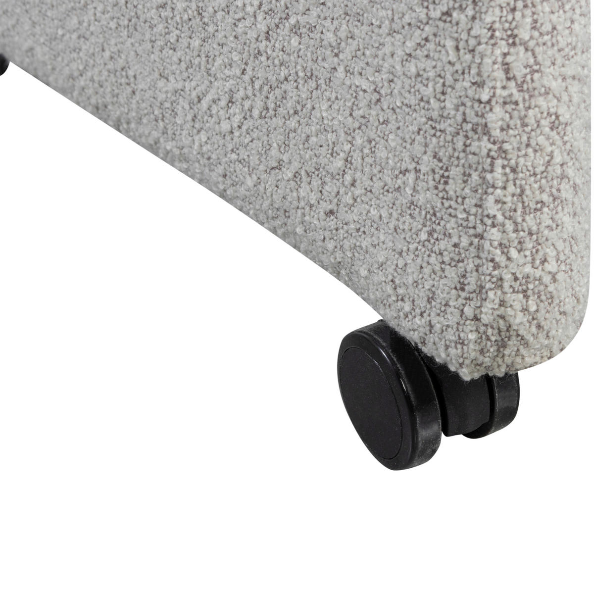 ARMLEHNSTUHL   Bouclé  - Greige, MODERN, Kunststoff/Textil (59/79/58cm) - Livetastic