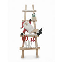 WEIHNACHTSFIGUR - Ecru/Champagner, LIFESTYLE, Holzwerkstoff/Textil (15/60cm) - X-Mas