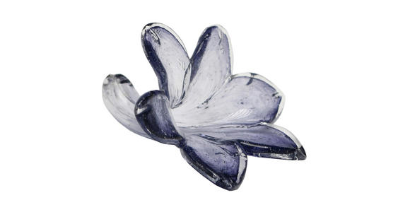 DEKOBLUME - Lila, KONVENTIONELL, Glas (8,5/8,5/6,5cm) - Ambia Home