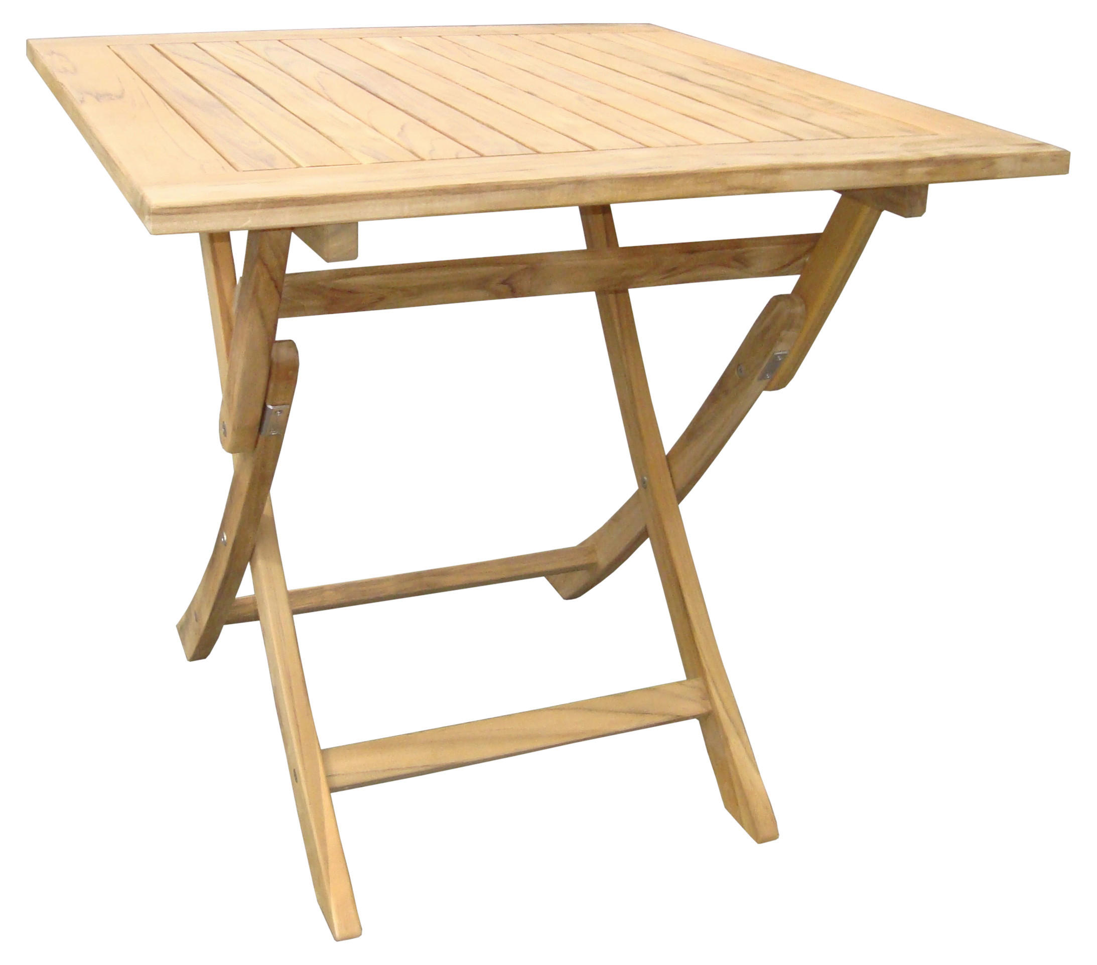 GARTENTISCH 80/80/74 cm Holz quadratisch  - Naturfarben, LIFESTYLE, Holz (80/80/74cm) - Zebra 
