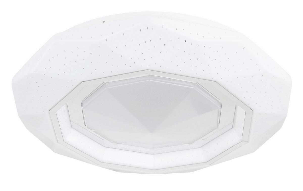 LED-TAKLAMPA 24 W 40/8,5 cm  - vit/opal, Basics, metall/plast (40/8,5cm)