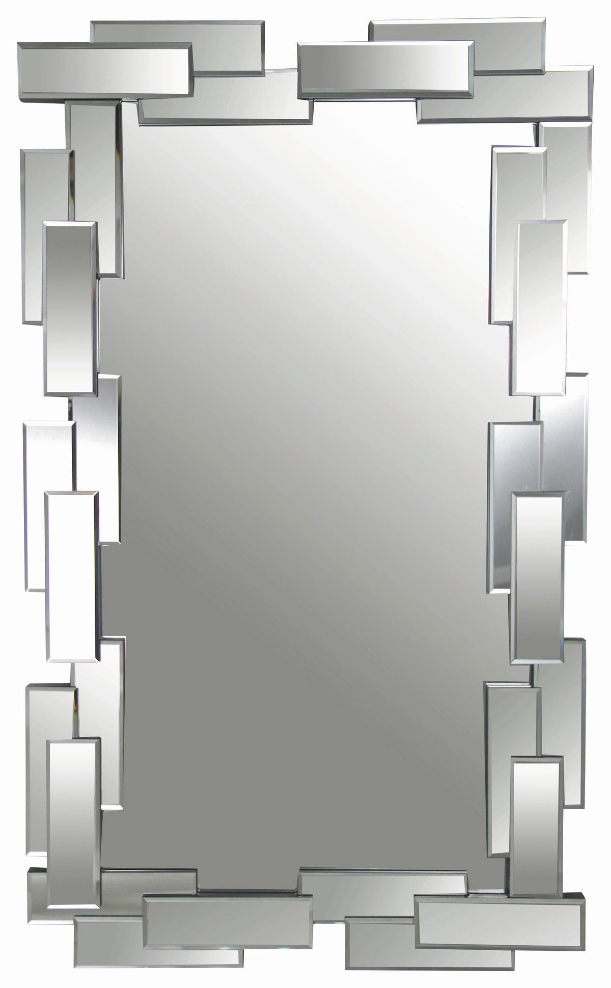 OGLEDALO      - Dizajnerski, staklo/pločasti materijal (71/119cm) - Xora