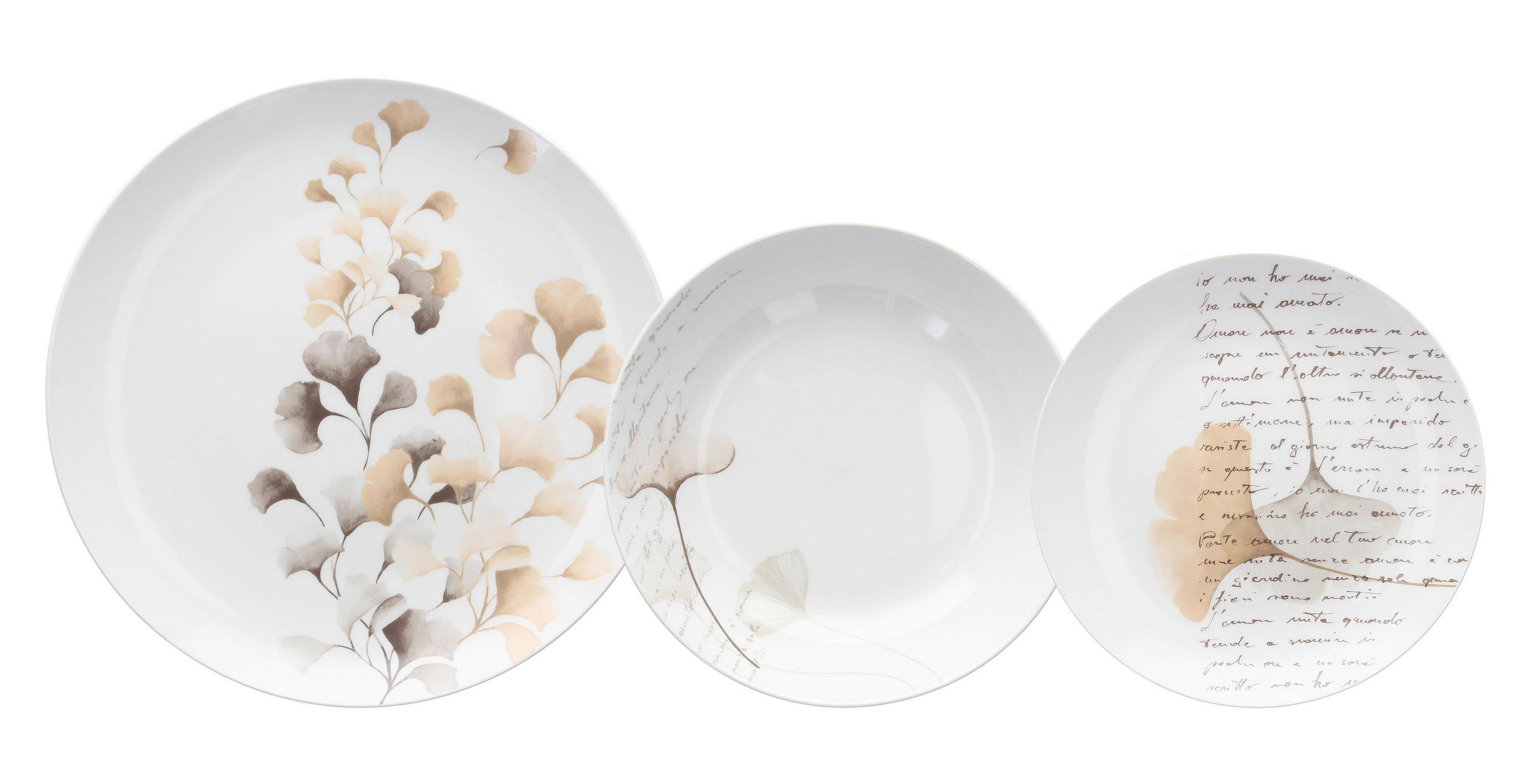 SERVIS ZA JELO   18-dijelni    Madison Poesia  - višebojno, Basics, keramika (35/28/27,5cm) - Tognana