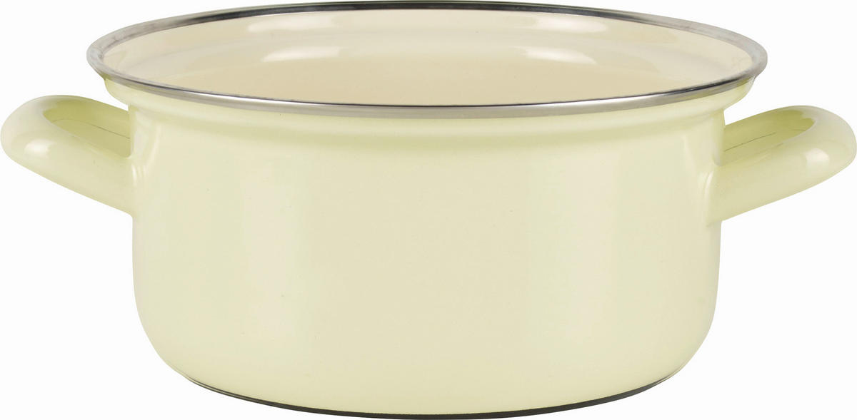 KASSEROLLE Classic bunt 1 l  - Gelb, Basics (16cm) - Riess