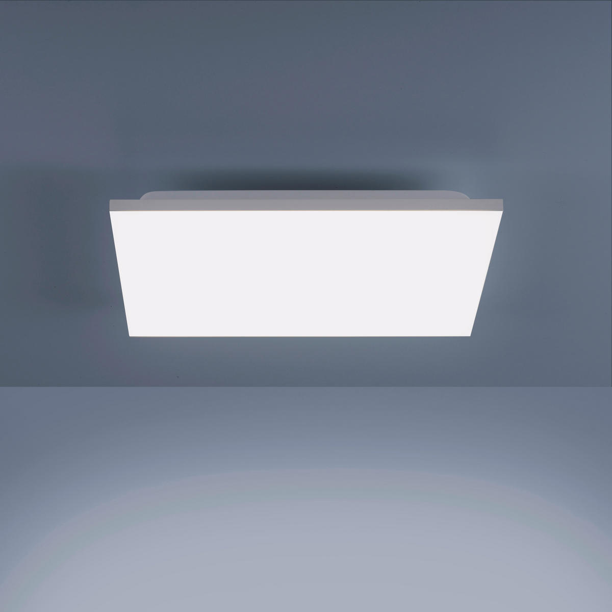 LED-DECKENLEUCHTE 45/45/7 cm   - Weiß, Design, Kunststoff/Metall (45/45/7cm)