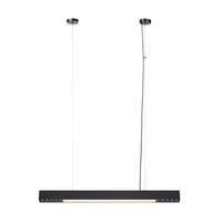 LED-HÄNGELEUCHTE Cali 120/80/6 cm  - Schwarz, Design, Metall (120/80/6cm)