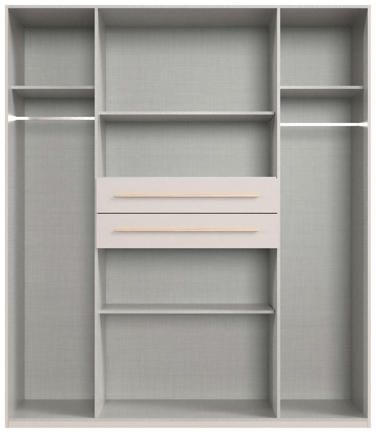 Șifonier, 180/208/65 cm, grafit, sahara - sahara/grafit, Modern, material pe bază de lemn (180/208/65cm) - Carryhome