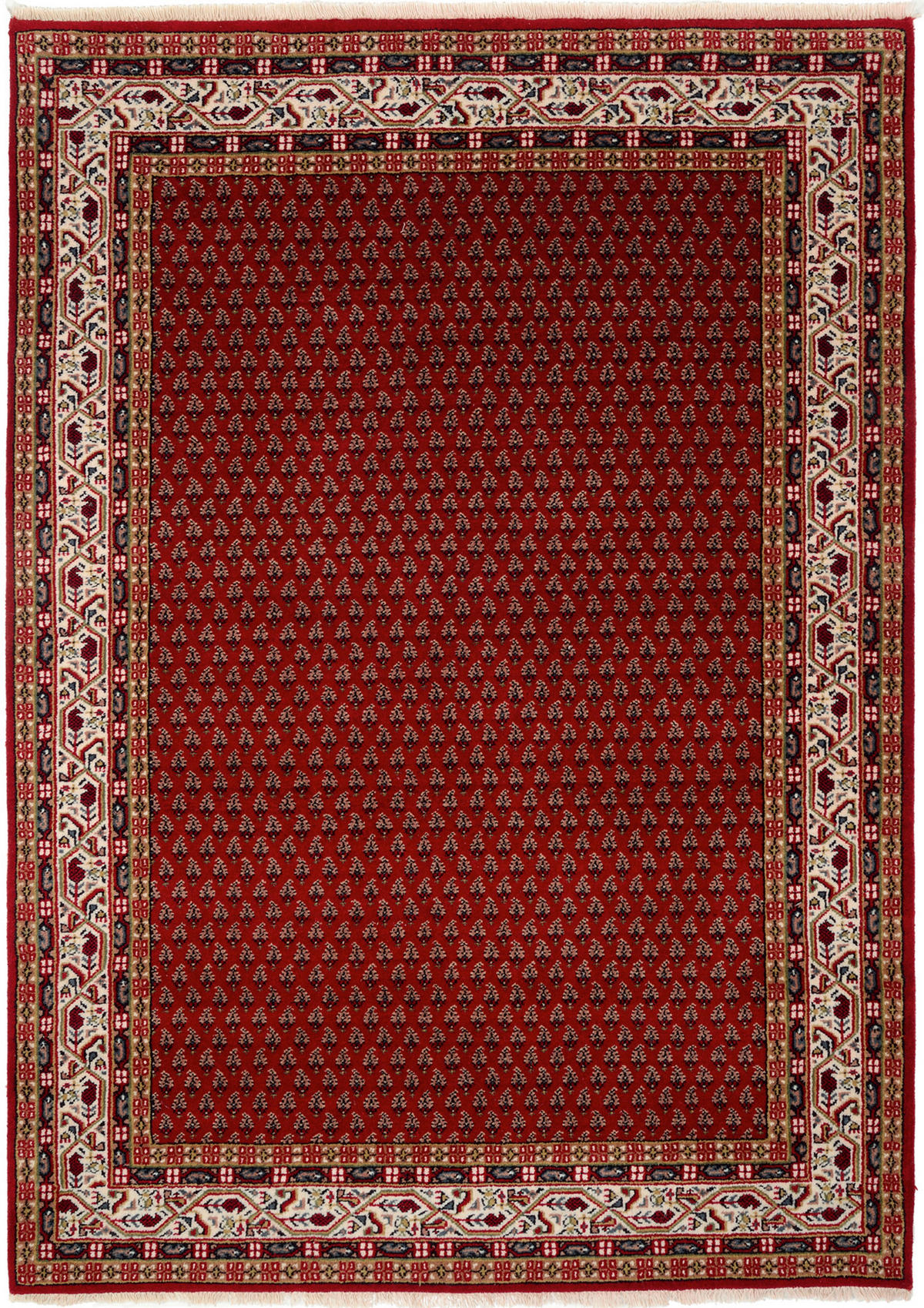 ORIENTTEPPICH 40/60 cm Creme, Rot  - Rot/Creme, Basics, Textil (40/60cm) - Cazaris