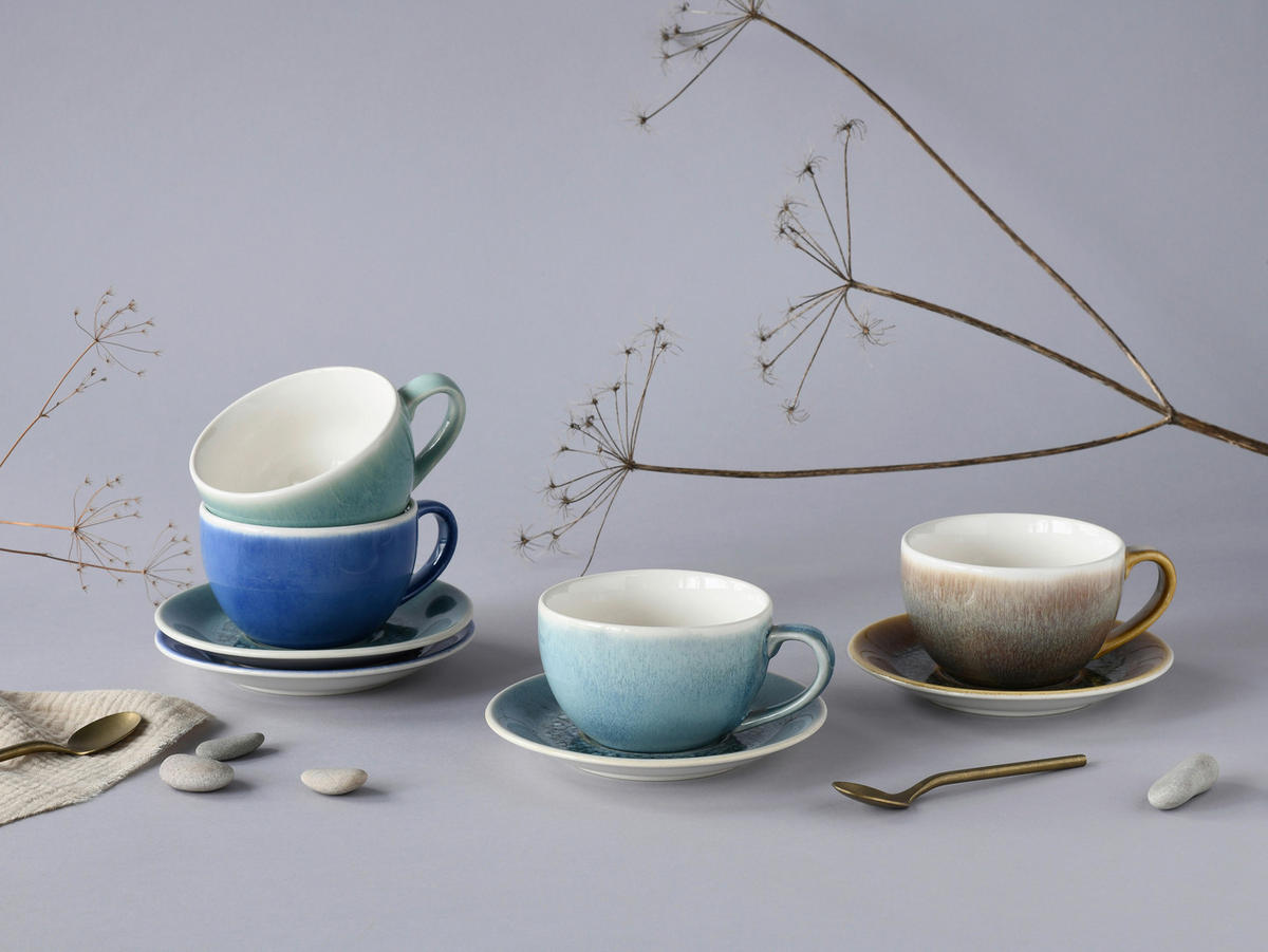 TASSENSET Caldera 8-teilig  - Multicolor, Basics, Keramik - Creatable