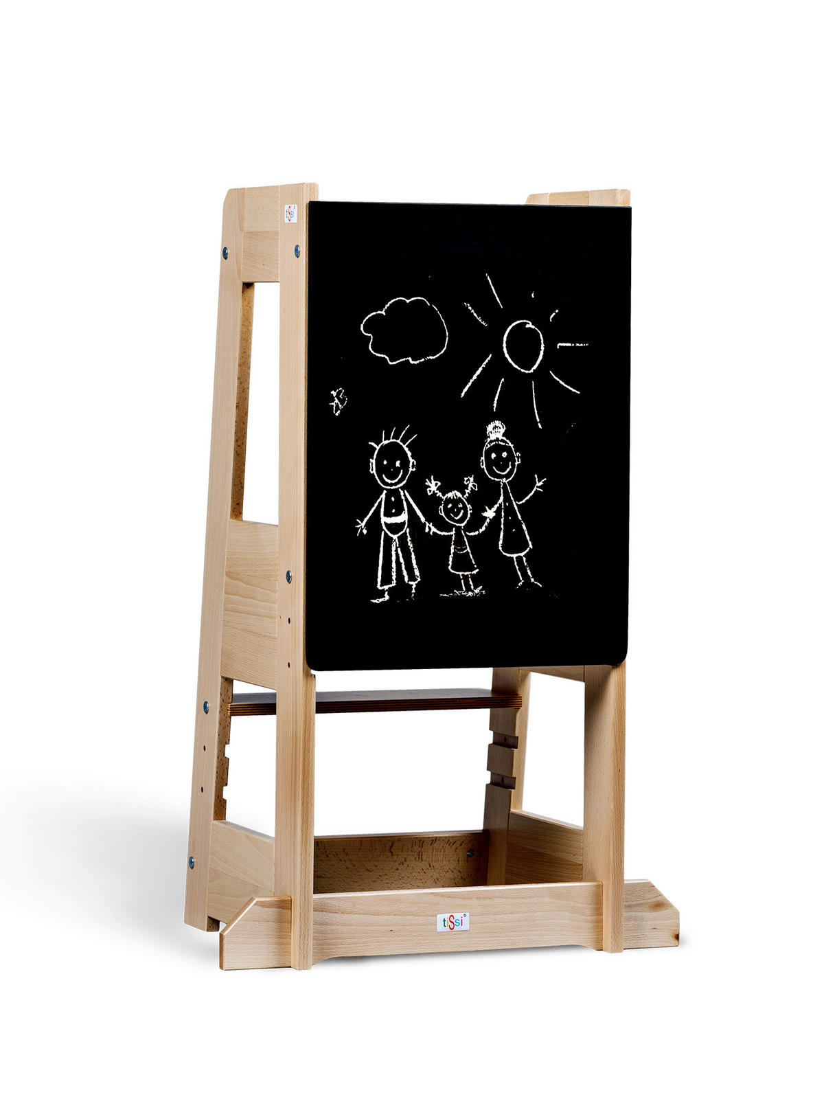 ERWEITERUNGSSET Felix  - Schwarz, Basics, Holz (39,5/42,5/1cm) - tiSsi