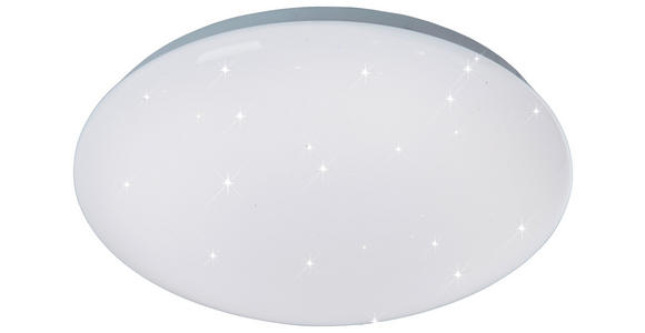 LED-DECKENLEUCHTE 30/8,5 cm   - Weiß, Basics, Kunststoff/Metall (30/8,5cm) - Boxxx