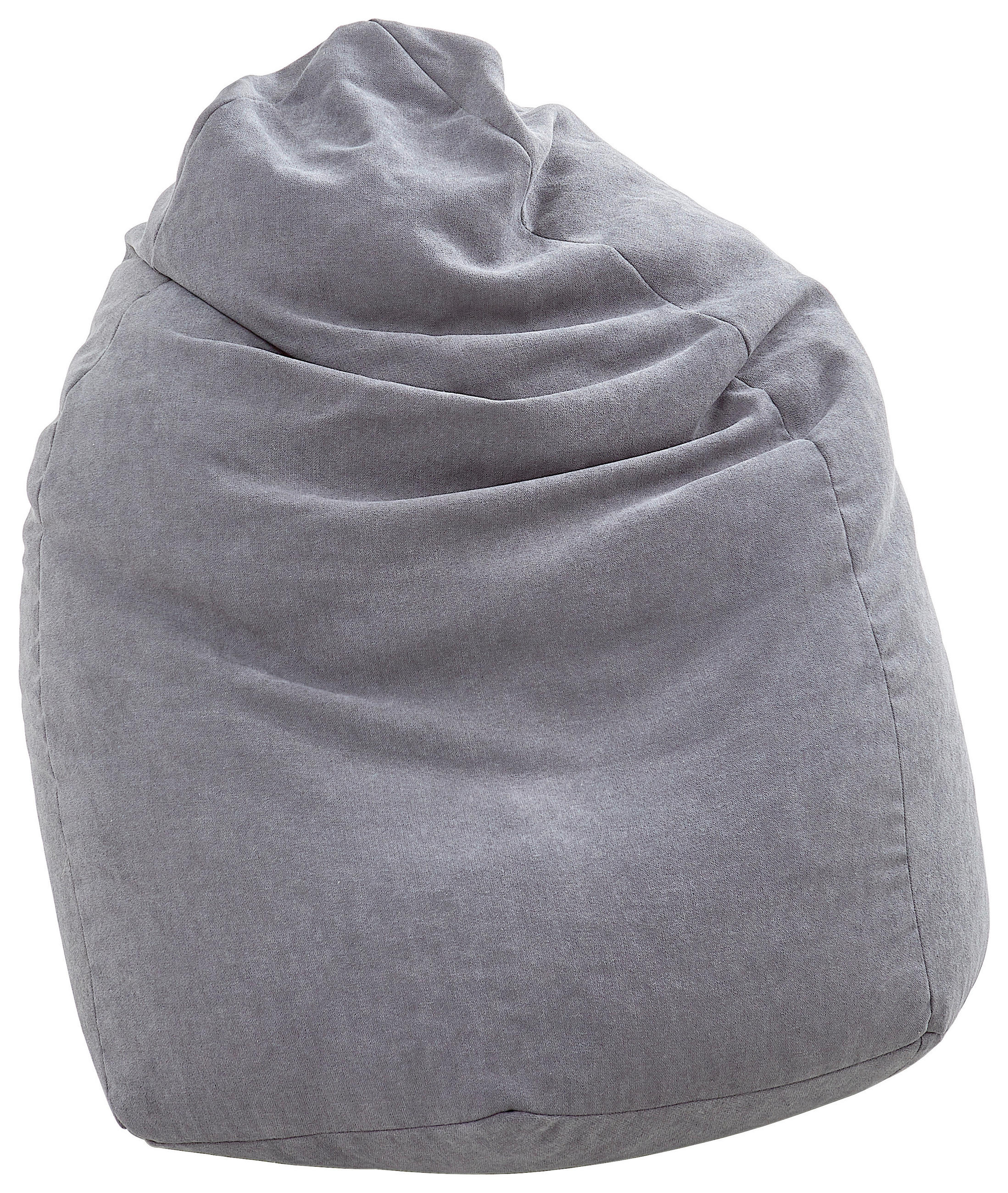 SITZSACK Webstoff 220 L  - Grau, KONVENTIONELL, Textil (65/95/75cm) - Xora
