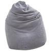 SITZSACK Webstoff 220 L  - Grau, KONVENTIONELL, Textil (65/95/75cm) - Xora
