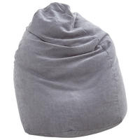 SITZSACK Webstoff 220 L  - Grau, KONVENTIONELL, Textil (65/95/75cm) - Xora
