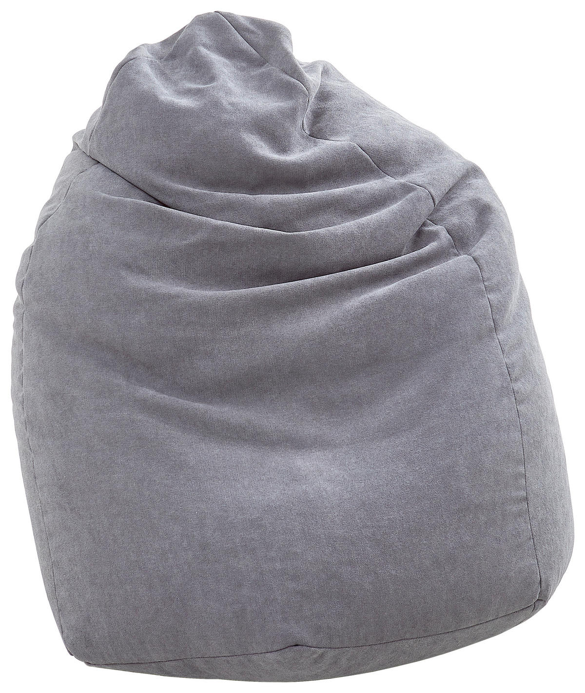 SITZSACK Webstoff 220 L  - Grau, KONVENTIONELL, Textil (65/95/75cm) - Xora
