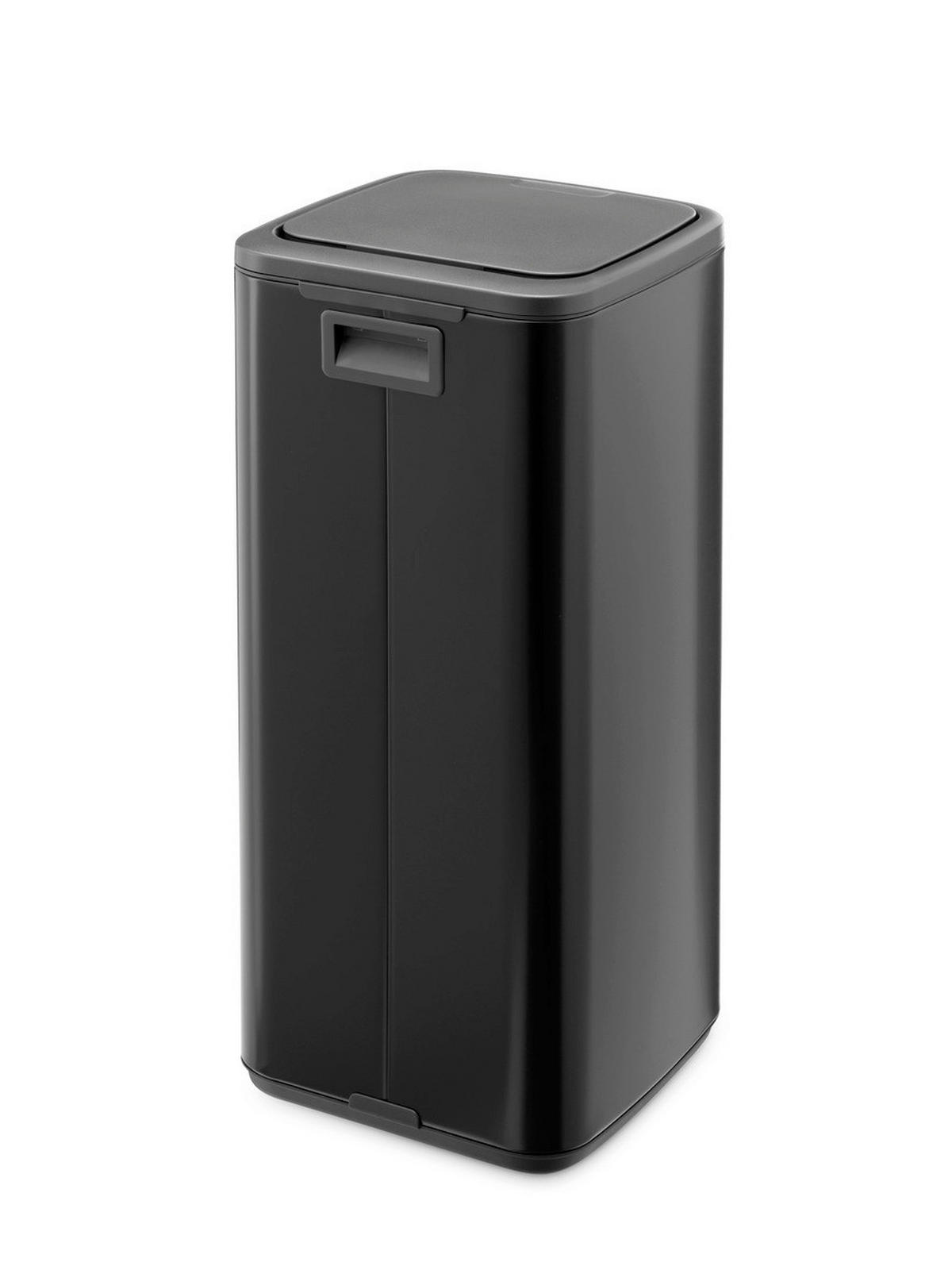 KANTA SA PAPUČICOM  30 l   - crna/antracit, Dizajnerski, metal/plastika (28/65/30,5cm) - Brabantia
