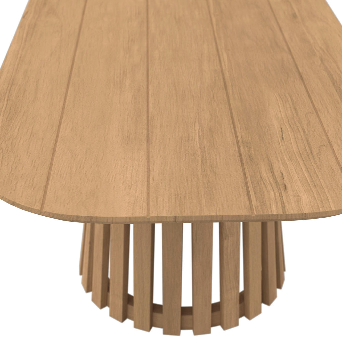 LOUNGETISCH Holz  - Akaziefarben/Teakfarben, MODERN, Holz (100/35/50cm) - Ambia Garden
