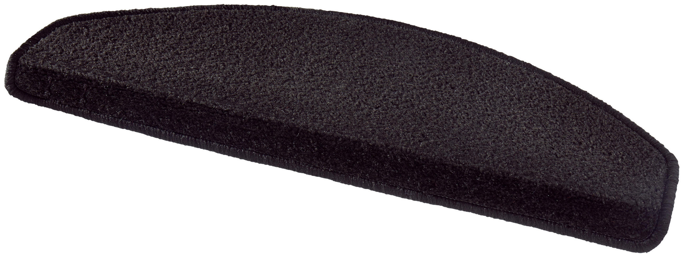 FUßMATTE   Schwarz  - Schwarz, Basics, Kunststoff (23/0,7/65cm) - Hanse Home
