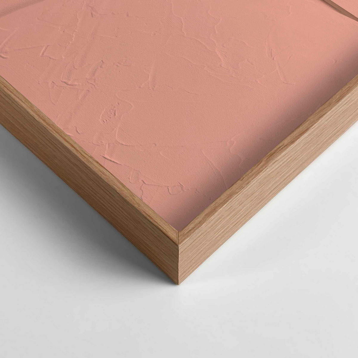UNIKAT Abstraktes 70/100/3 cm  - Terracotta, Basics, Holz (70/100/3cm) - Reinders!
