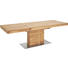 ESSTISCH in Holz, Metall 180(260)/95/76 cm - Eichefarben, Design, Holz/Metall (180(260)/95/76cm) - Cassando ESSTISCH in Holz, Metall 180(260)/95/76 cm - Eichefarben, Design, Holz/Metall (180(260)/95/76cm) - Cassando
