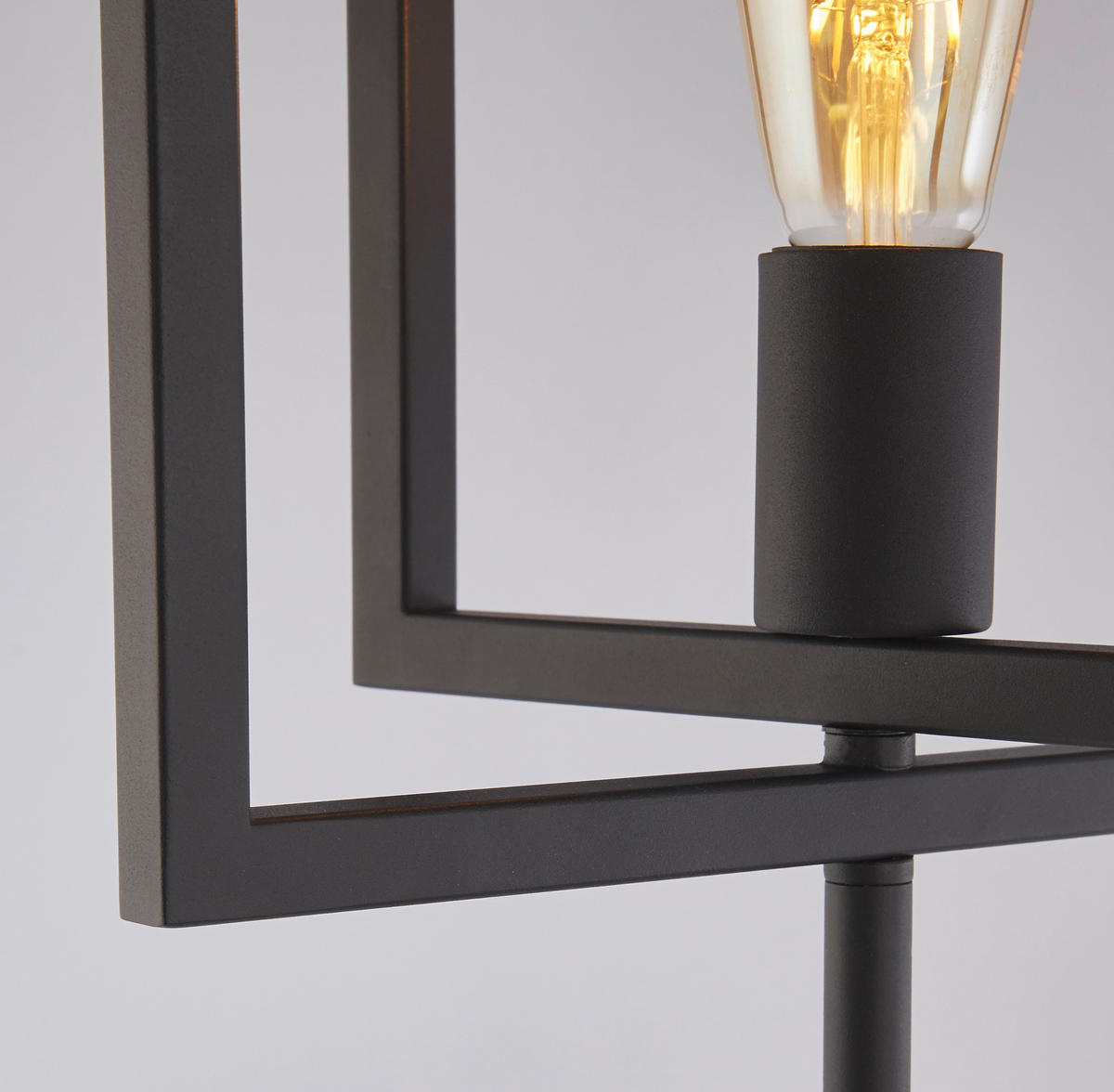 STOJEČA SVETILKA  Plaza   25/29,5/160 cm          - črna, Design, kovina (25/29,5/160cm)