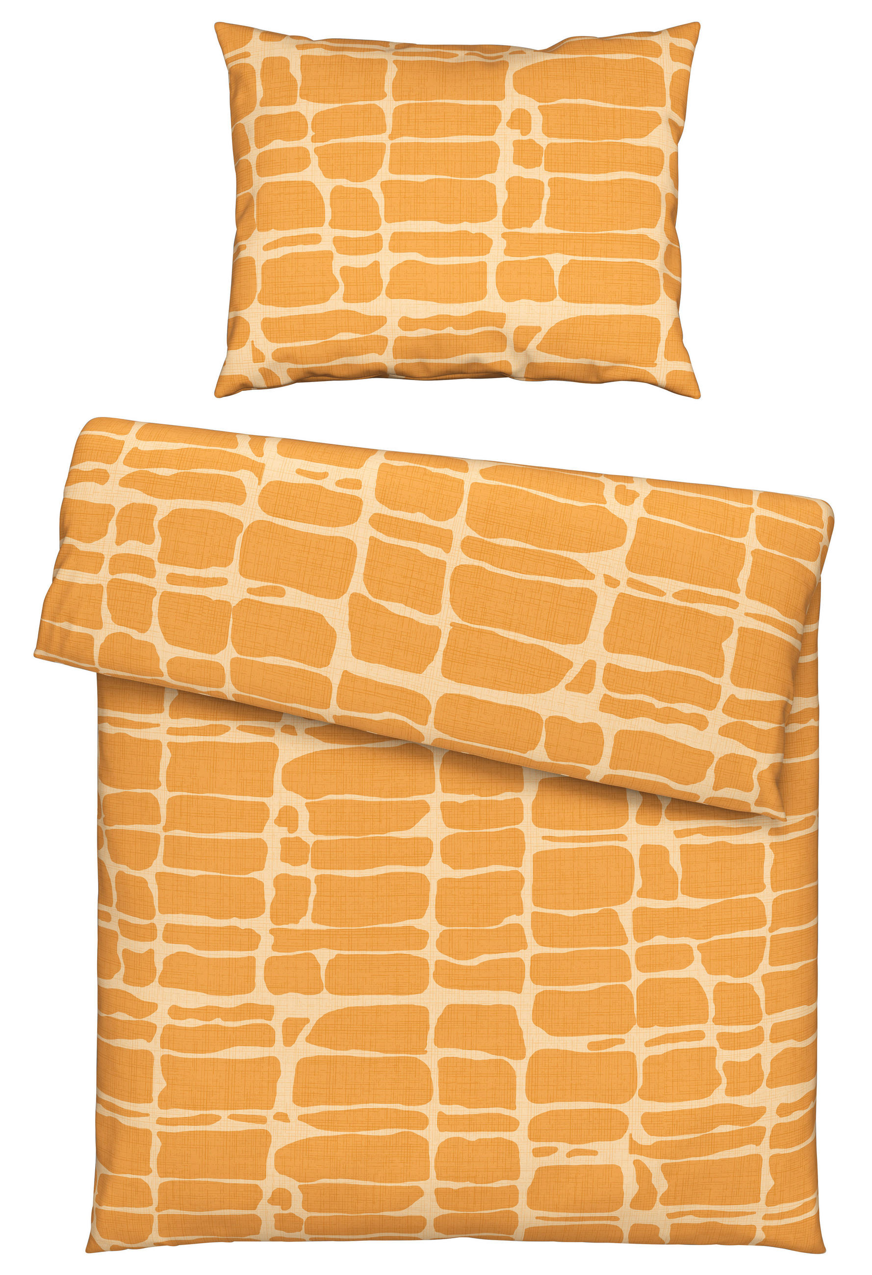 ÁGYNEMŰHUZAT-GARNITÚRA 140/200 cm  - sárga, Konventionell, textil (140/200cm) - Esposa