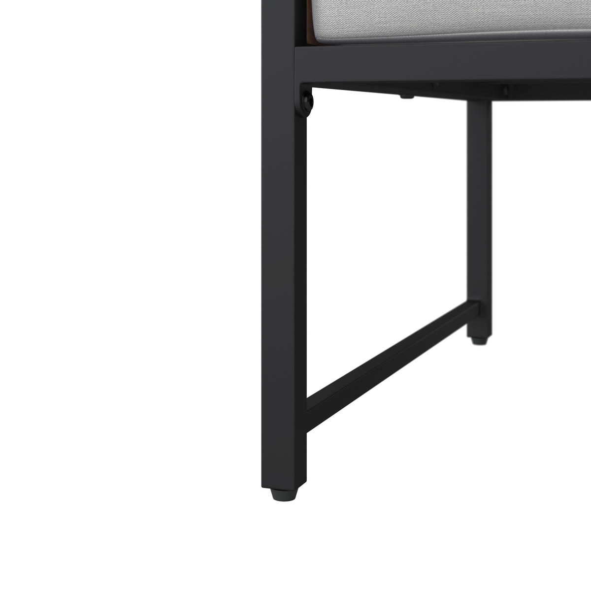 KŘESLO NA TERASU, dřevo, kov, textil - Moderní, kov/dřevo (65/67,5/63,5cm) - Ambia Garden