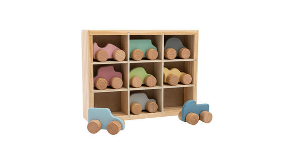 SPIELZEUGAUTO - Multicolor/Naturfarben, Basics, Holz/Holzwerkstoff - My Baby Lou