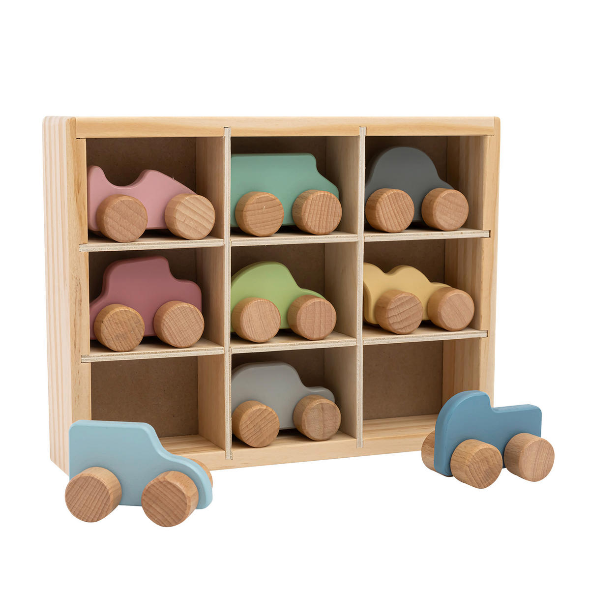SPIELZEUGAUTO  - Multicolor/Naturfarben, Basics, Holz/Holzwerkstoff - My Baby Lou