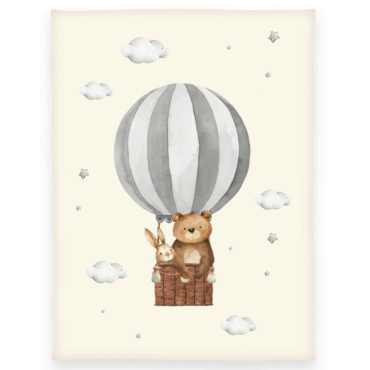 BABYDECKE 75/100 cm  - Multicolor/Weiß, Basics, Textil (75/100cm) - Herding