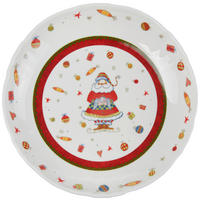 SERVÍROVACÍ PODNOS, keramika, 25 cm - vícebarevná, Basics, keramika (25cm) - X-Mas