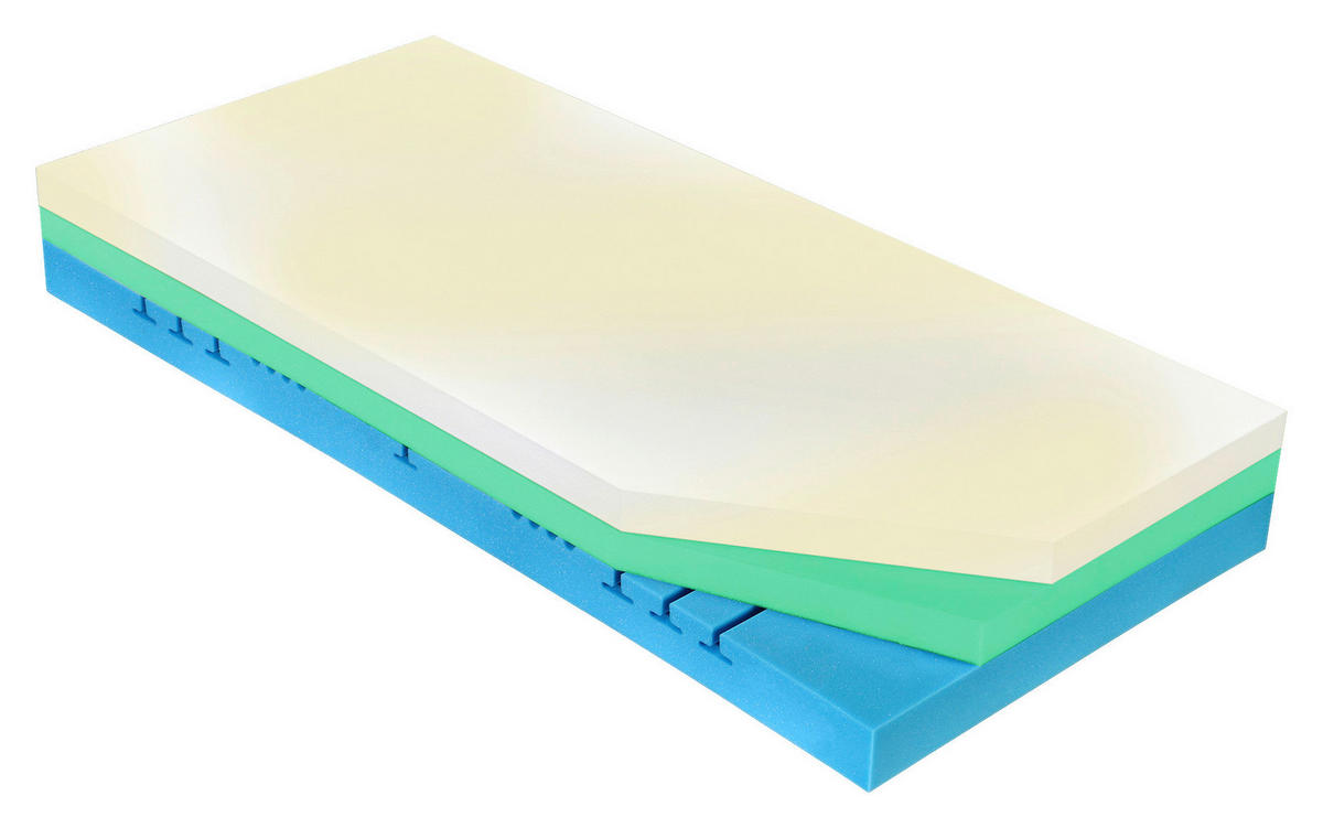 MATRACE, 90/200 cm - bílá, Basics, textil (90/200cm) - Curem