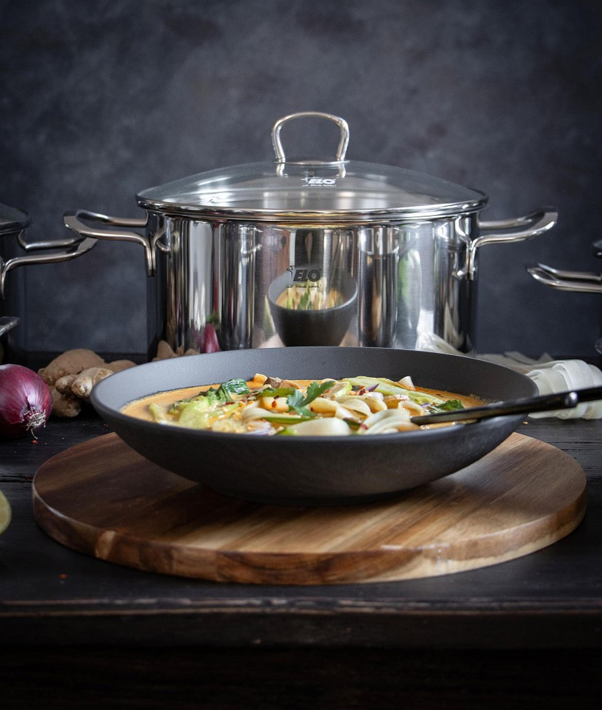 SADA HRNCOV, 5-dielne - Basics, kov (29,5/25,5/51,5cm) - ELO