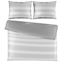 LENJERIE DE PAT CU DOUĂ FEȚE 200/220 cm  - gri, Konventionell, textil (200/220cm) - Esposa
