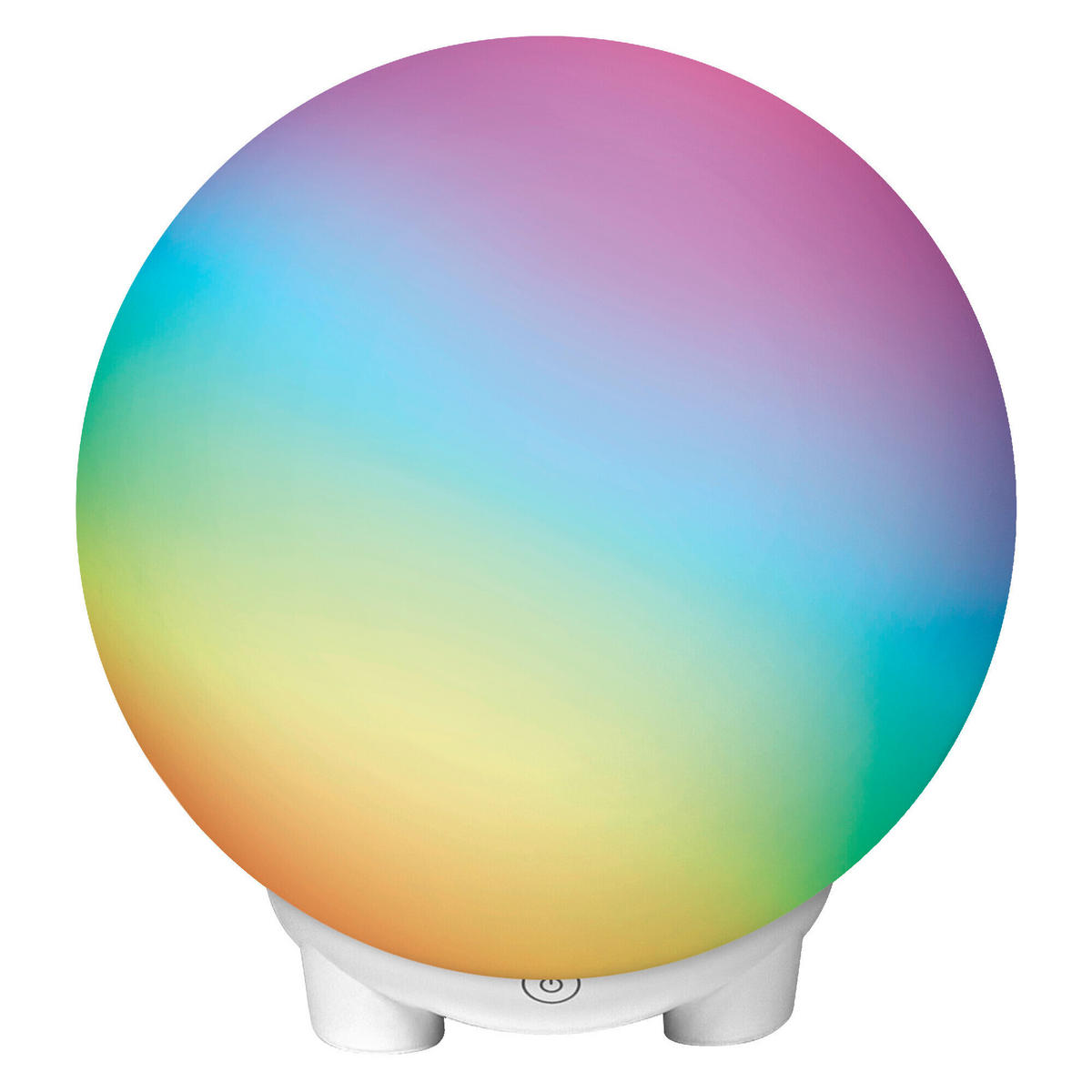 STIMMUNGSLEUCHTER Smart+ Wifi Ball Magic 13/13,8 cm   - Weiß, Basics, Glas/Kunststoff (13/13,8cm) - Ledvance