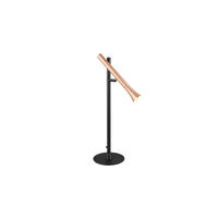 LED-TISCHLEUCHTE - Schwarz/Braun, Design, Metall (16/53cm) - Trio Leuchten