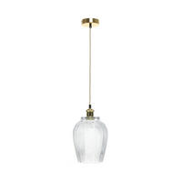 HÄNGELEUCHTE 20/34/20 cm  - Klar, Trend, Glas (20/34/20cm) - Kayoom