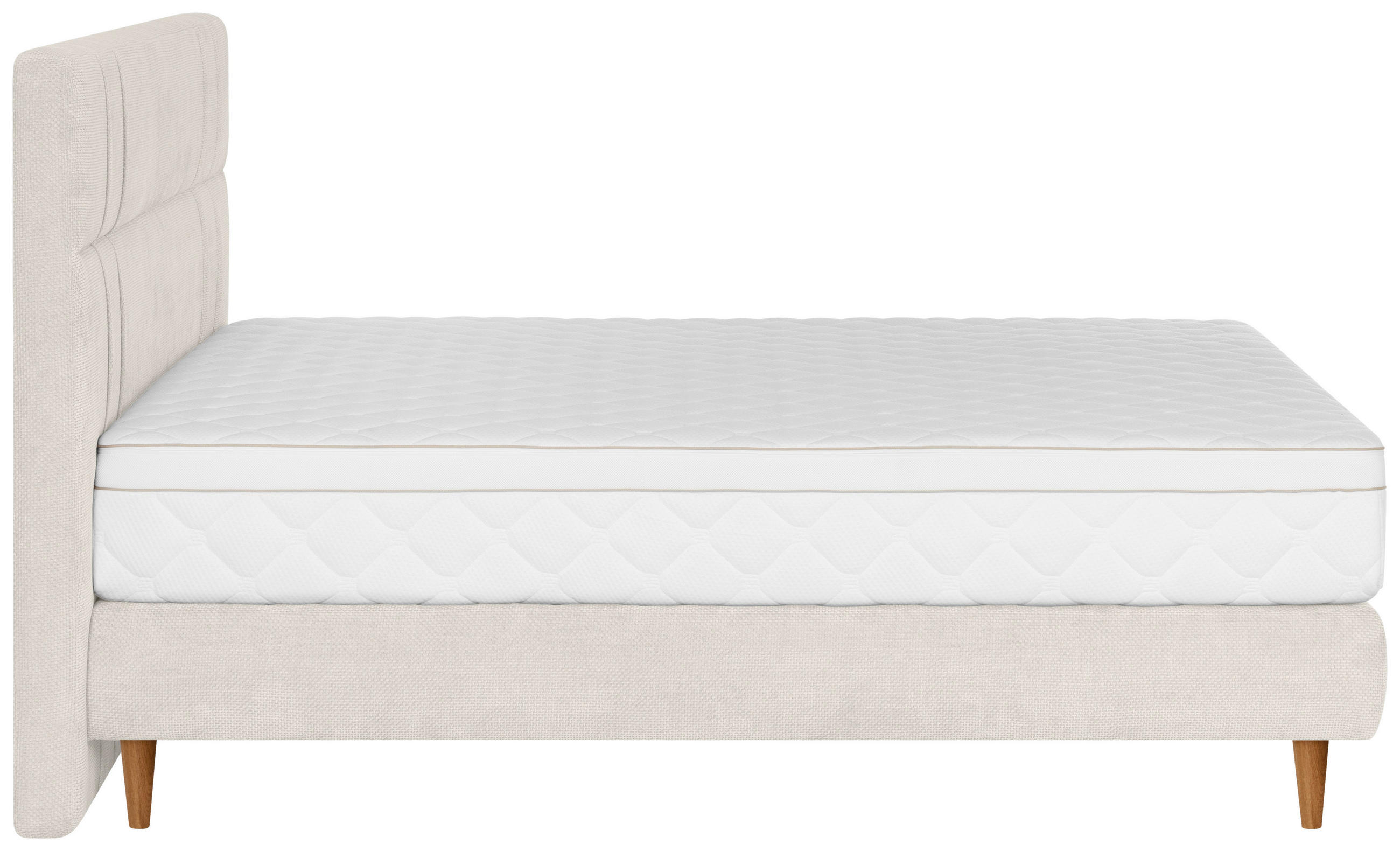 Welnova Boxspringbett Perlmutt 140x200 cm