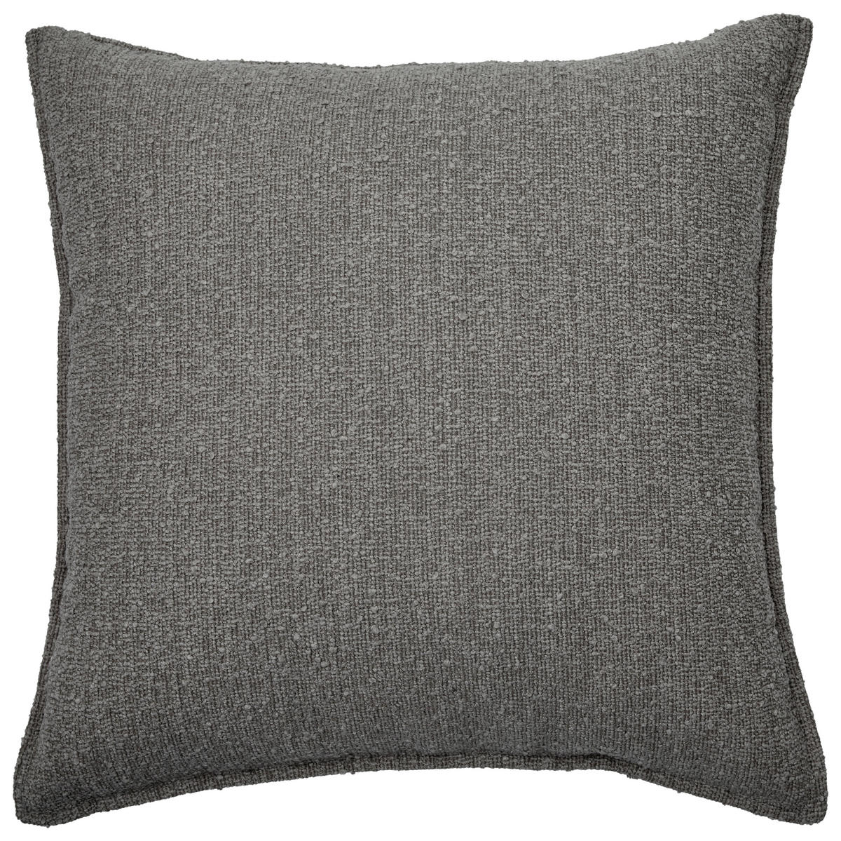 HUSSEN-3-SITZER-SOFA in Bouclé Grau  - Schwarz/Grau, Trend, Kunststoff/Textil (227/92/105cm) - Livetastic