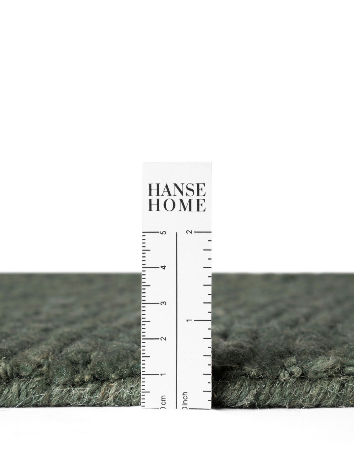 LÄUFER 80/200 cm Calmio  - Dunkelgrün, Basics, Textil (80/200cm) - Hanse Home