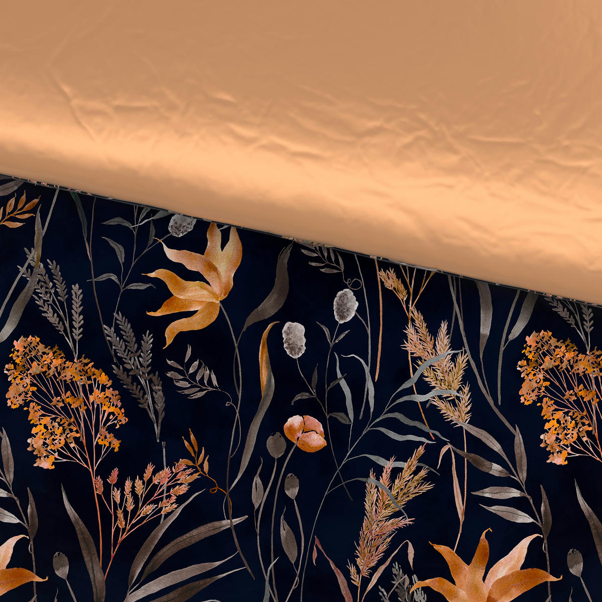OBOUSTRANNÉ POVLEČENÍ, satén, béžová, 140/200 cm - béžová, textil (140/200cm) - Esposa