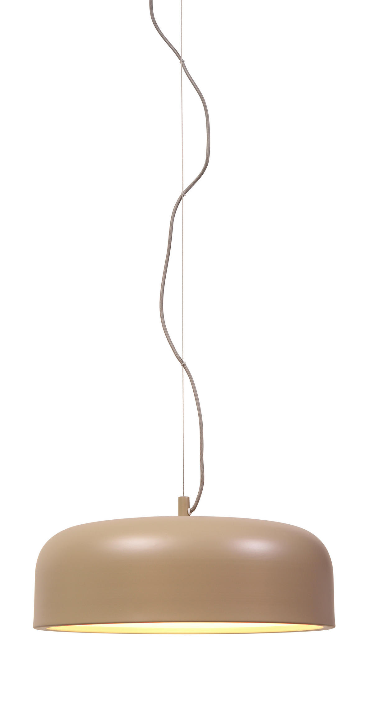 ZÁVESNÉ SVIETIDLO,  47/176/23 cm - piesková, Design, kov (47/176/23cm) - It's about Romi