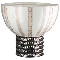 DEKOSCHALE - Silberfarben/Creme, Basics, Keramik (20/18cm)